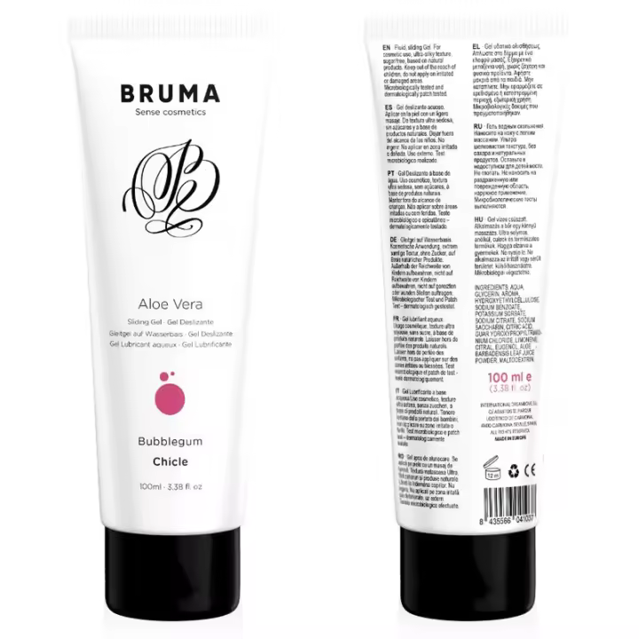 Bruma Gel Deslizante Con Aloe Vera Sabor A Chicle 100 ml Bruma Lubricantes - 1