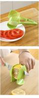 Cortador De Frutas Y Verduras De Acero Inoxidable Mano Herramienta De Cocina Portátil Para Naranja Limón Tomate Cebolla Cortador De Alimentos Eco-amigable - details 16