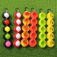 Portabolas De Golf Con Funda Protectora De Silicona Suave Accesorio Deportivo Para Dos Bolas Resistente Caídas Y Daños - details 5