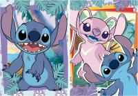 Educa - Pack de 2 Puzzles con 500 Piezas  de Stitch. Medidas: 34 x 48 cm. Incluye Cola Fix Puzzle. + 11 años Educa 19732 - details 1