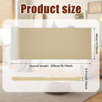 Alfombra De Afilado Para Gatos 40x200cm Autoadhesiva Trimmable Protector De Sofá Y Muebles Tapete De Subida Para Gatos - details 6