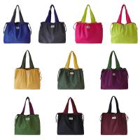 Bolsa De Compras Ecológica Y Fashion Con Cierre De Cordón Bolsa De Viaje Impermeable Reutilizable Y Plegable Para Supermercado - details 7