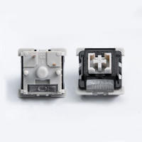 Interruptores Lineales LEOBOG Graywood V4 Para Teclado Mecánico De Juego POM Pre Lubed 2 Stage Spring modulo Nuevo Color Gris Madera - details 0