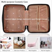 Organizador para cosméticos, Minimaleta de ABS Negra - details 1