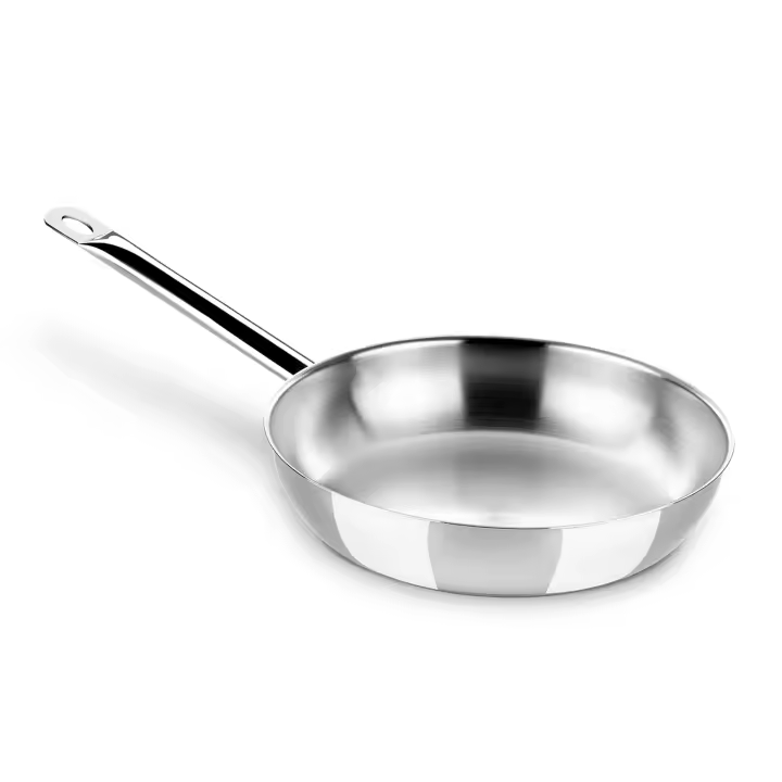 BRA Profesional - Sartén 30 cm en Acero Inoxidable con Triple Fondo Difusor. Apta Inducción - 1
