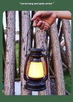 Lámpara Portátil LED Recargable USB Retro Solar Para Camping Impermeable Con Luz De Emergencia Para Exterior Y Tienda De Camping - details 7