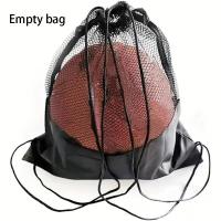 Mochila Deportiva Portátil Para Baloncesto Fútbol Voleibol Bolsa De Red De Malla Para Almacenamiento De Bolas De Deporte Al Aire Libre Viajes Y Gimnasio - details 0