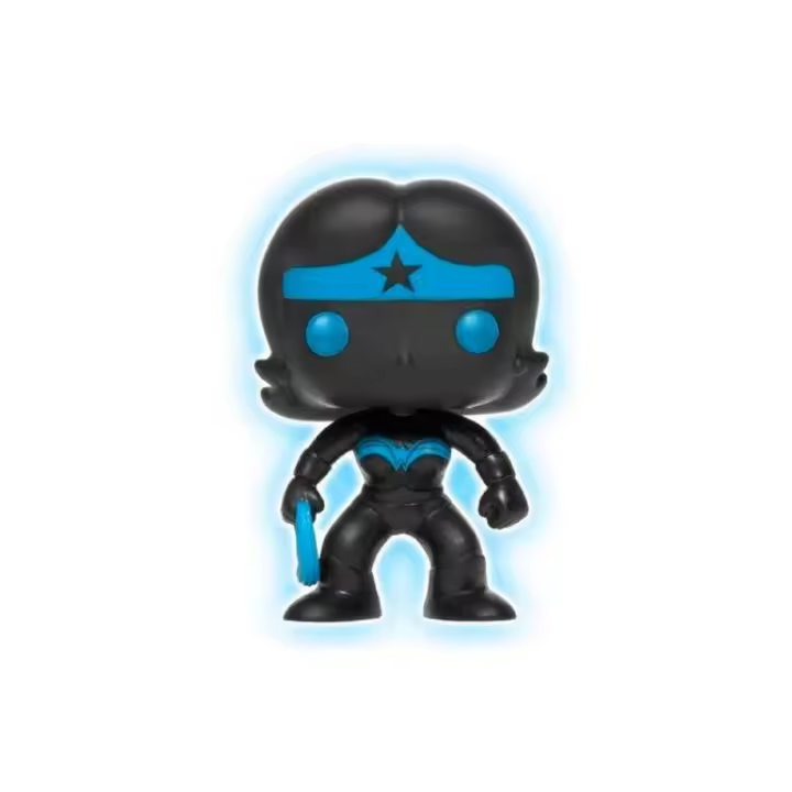 Funko POP! Vinyl DC Comics - 008 Justice League Wonder Woman Silhouette Exclusive - Figura Coleccionable Oficial - Juguete para Niños y Adultos - Fans - Diversidad de Personajes y Temáticas - 1