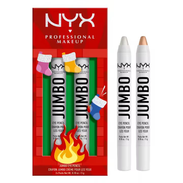 NYX Professional Makeup | Dúo de Lápiz de Ojos Jumbo Eye Pencil Edición Limitada Navidad 2024 - 1