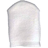 Irisana - Guante Desmaquillante - Blanco - Microfibra - Limpiador Facial - Elimina las Células Muertas - Ideal para el Cuidado de la Piel - Reutilizable - details 0
