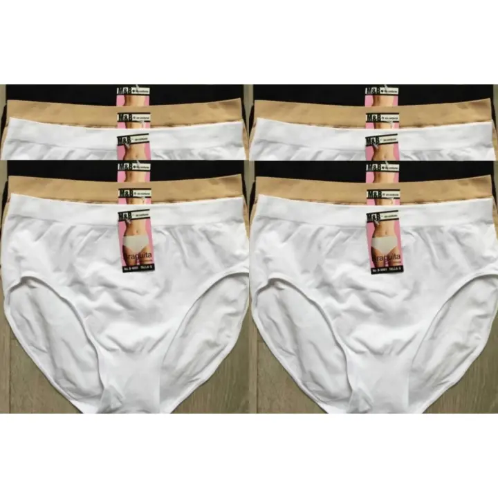bragas de mujer ，braga Licra Sin costuras cintura alta buena elasticidad - 12pcs -  B6001-3 ，B6001 ， B6002-3 ， B6002 ， B6057-4 ， B6057 - 1