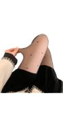 INTIMOLAND MEDIAS TRASLUCIDAS DE MUJER CON LUNARES, EFECTO PIEL, COMO MEDIAS DE VERANO CON 180D DE GROSOR EN TALLA UNICA Y XL. IDEAL PARA TEMPORADA DE INVIERNO. - details 2
