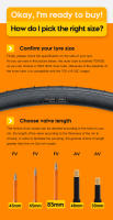 NEVI CYCLAMI Neumático De Bicicleta Ultraligero TPU Para Carretera 700c Valvula Francesa 45mm 65mm 85mm Ciclismo Inner Tube - details 14