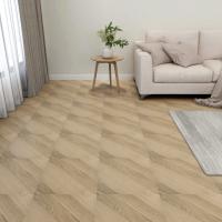 vidaXL 55x Lamas de Suelo Autoadhesivas PVC 5,11 m² Rayas Salaejo Color Marrón claro,  Madera clara,  Marrón a rayas y mas - details 0