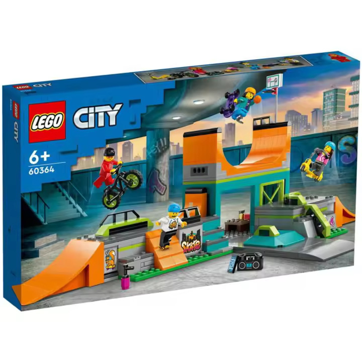LEGO CITY - PARQUE DE PATINAJE URBANO, 60364, TIENDA CON LICENCIA OFICIAL - 1