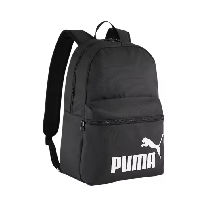 Mochila Puma Phase 19 Litros Negro Blancas 091164-01 Bag - 1