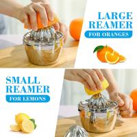 Exprimidor Manual de citricos, exprimidor de Maple inoxidable para Limones, naranjas y pomelos, aptos para lavavajas - details 2