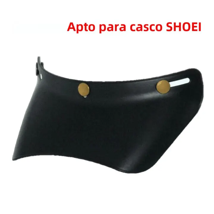 Ala De Casco Universal Desmontable Con Protección UV Para Motocicleta Compatible Con SHOEI EX ZERO/TT&CO Estilo Retro Y Vintage - 1