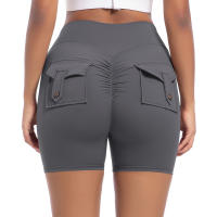 SSITO Pantalones cortos de Yoga para Mujer, Mallas de Gimnasio with Bolso fruncido en el asiento, medias rezadoras de beltera High, Pantones cortos SexIs with fruncido en el asiento para Cycling - details 31