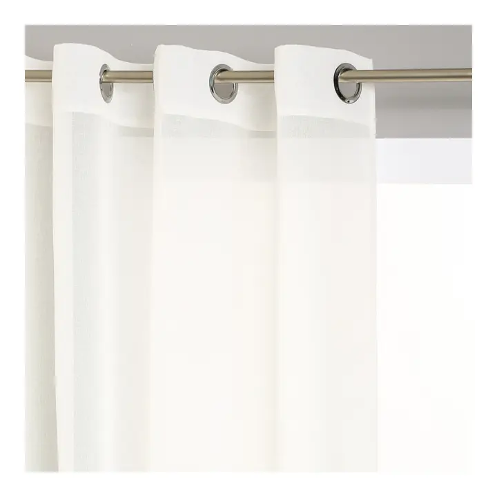 VISILLO CON OLLAOS COLOR BLANCO ROTO 140x240cm - 1