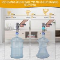 Aspirador de coche, 16000Pa Aspirador de mano de alta potencia, Aspirador de coche portátil inalámbrico, 3 velocidades, 11 accesorios 4 en 1 Mini Aspirador para coche Casa Oficina - details 6