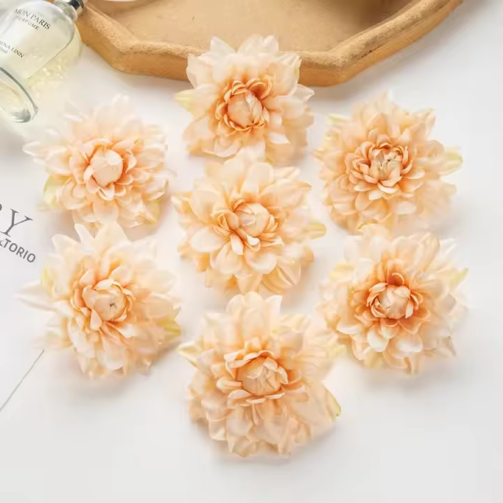  Floral Artificial De Seda Barata Crisantemo Para Decoración De Boda Fiesta Navidad Vaso De Casa Jardín Arco Regalo DIY - 1