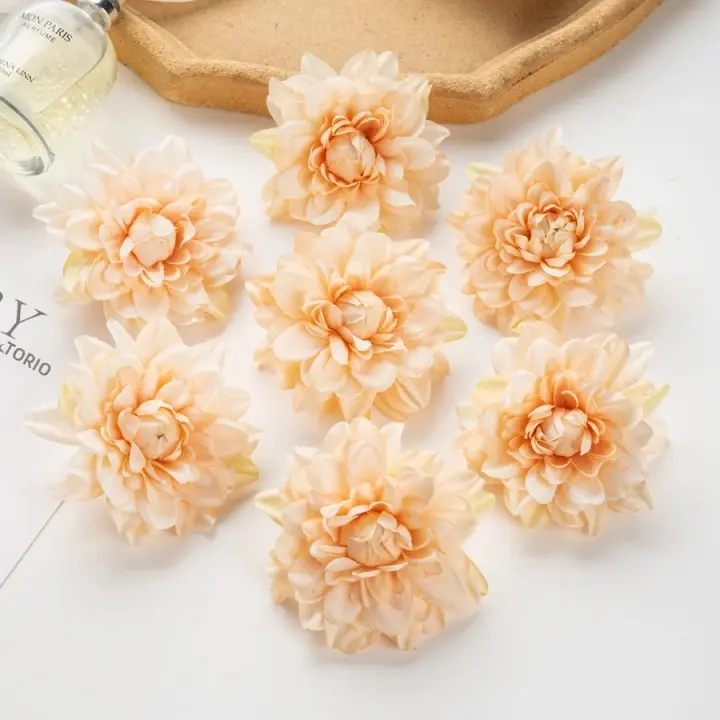  Floral Artificial De Seda Barata Crisantemo Para Decoración De Boda Fiesta Navidad Vaso De Casa Jardín Arco Regalo DIY - 1