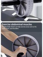1Pcs Abdominal Wheel Resistente Al Deslizamiento Con Rodillos De Entrenamiento De Musculos Fitness Equipo De Ejercicio Silencioso Para Uso Doméstico - details 5