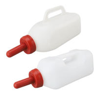 Suministros De Lactancia Para Cerditos Botella De Alimentación De Silicona 2L Con Manija Resistente Y Antigradoles Para Granjas - details 3