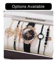 Reloj De Mujer Minimalista Y Atmosférico Con Correa De Cuero Y Mariposa Movimiento Cuarzo Estilo Casual Y Moda - details 4