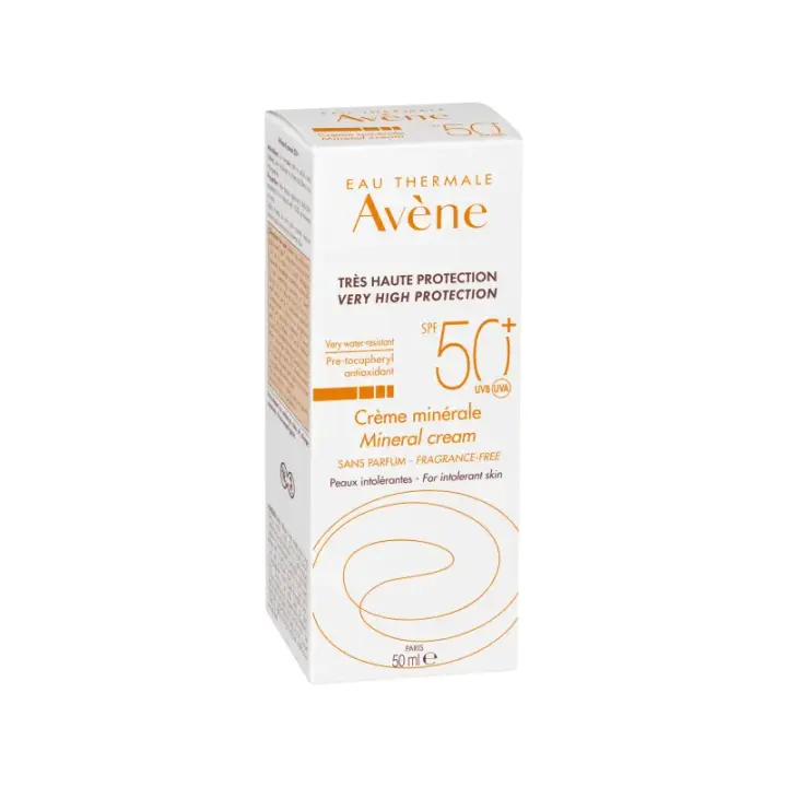 AVENE SOLAR CREMA MINERAL SPF50+ 50 ML. - 1