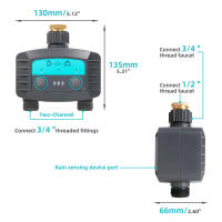 Válvula De Solenoide Inteligente Para Riego De Jardín MUCIAKIE Timer De Agua 2-Maneras Compatible Con WiFi Y Bluetooth Control Remoto Por Teléfono Móvil - details 2