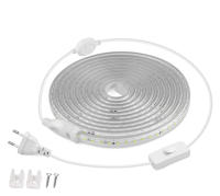 Tiras LED Flexibles De Alta Calidad AC 220V 2835SMD 120LEDs/m Para Exteriores Impermeables Con Enchufe EU Para Iluminación De Sala De Estar - details 6