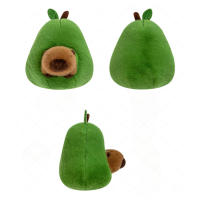 Muñeco De Peluche Capybara Aguacate Grande Almohada De Cojín Regalo Creativo Fruta Juguete Suave Para Cumpleaños Unisex - details 4