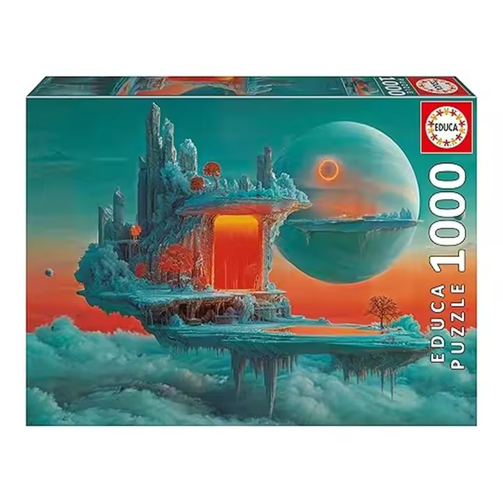 Educa Puzzle Planeta de Fuego y Hielo 1000 Piezas 20237 - 1