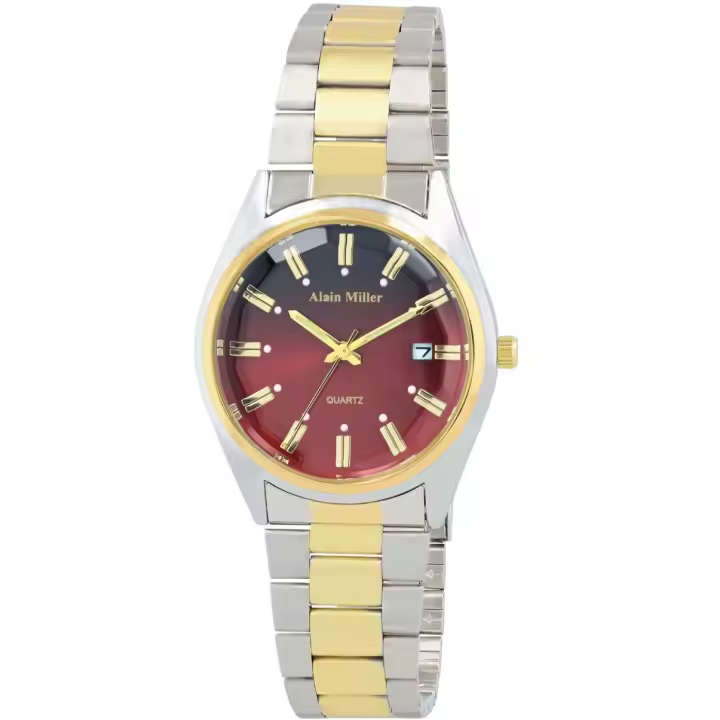 Reloj Alain Miller® Hombre com Bracelete em Aço Inoxidável - 0101 - 1