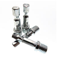 Adaptador De Barrilla Conector Hexagonal 1-4PCS Tornillo De 1/4(6mm) M10/M14 Polinización De Ángulo De Conector Herramienta De Trabajo Metálico - details 3