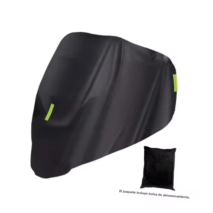 Cubierta Para Motocicleta Universal Impermeable Protección Al Aire Libre Contra Polvo Restos De Viento Lluvia Y Clima 210D Seda Oxford - 1