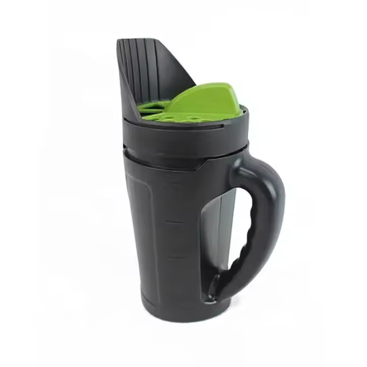 Esparcidor de mano para jardín, para semillas de césped, fertilizantes y abono para césped y derretidor de hielo. Herramienta de jardinería, capacidad de 2,5 l. - 1