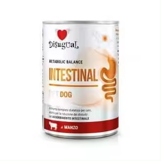 COMIDA HÚMEDA INTESTINAL PARA PERROS DE TODOS LOS TAMAÑOS. LATA DE 400 GRAMOS, FAVORECE LA ABSORCIÓN INTESTINAL. - 1