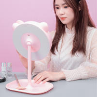 Espejo De Maquillaje LED Con Sensor Táctil Lámpara De Escritorio Ajustable Y Luz Dimmable 3 Colores Calor Para El Dormitorio Dispositivos De Preparación Del Maquillaje - details 1