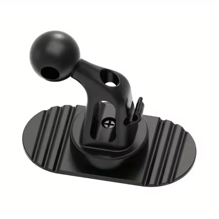 Soporte De Teléfono Para Coche De Alta Calidad Rotativo 360° Base Adhesiva 3M Con Gancho Para Cable Juego De 17mm Para Tablero De Coche - 1
