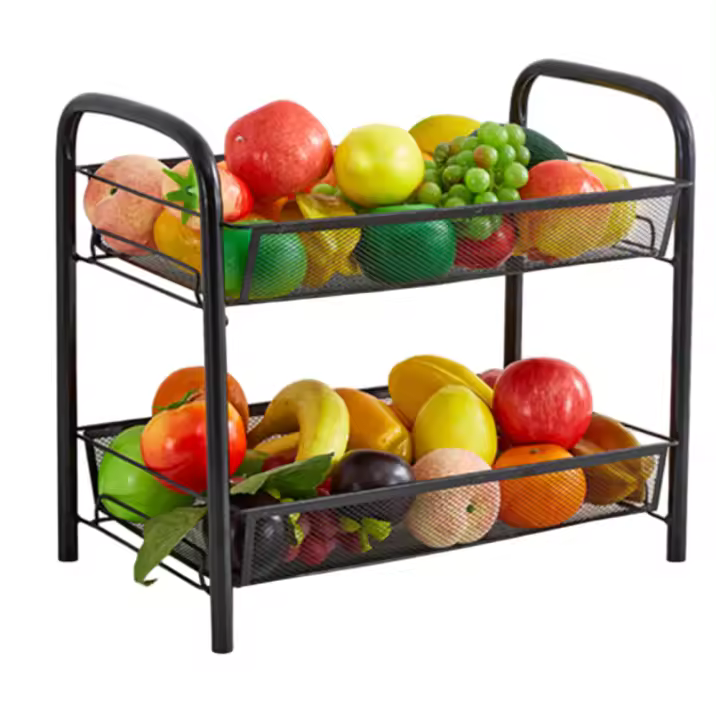 Estante de almacenaje para cocina ,Torre deslizante , estante para baño, organizador de ahorro de espacio , con ruedas GIRA para frutas y verduras,FRUTERO - 1