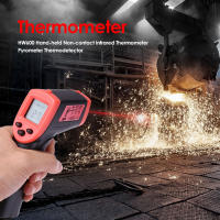 Termómetro Digital Inalámbrico IR Pyrometer HW600 Industrial Con Temperatura Máxima De Medición 600℃ / 1122℉ Pantalla Digital Portátil Para Uso Industrial - details 1