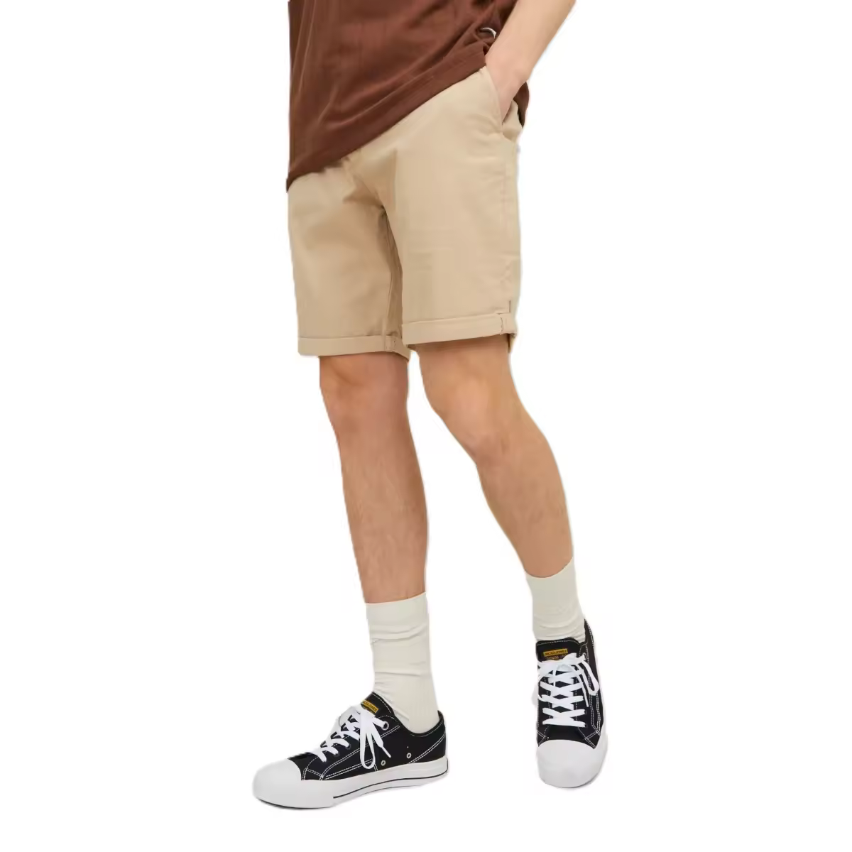 Bermuda Jack & Jones 12206889 Fury beige (dune) - details 1
