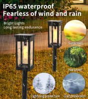 2PCS Luz Solar Para Camino Exterior Impermeable Decorativa Para Jardín Paisaje De Yarda Trasera Iluminación De Camino - details 0