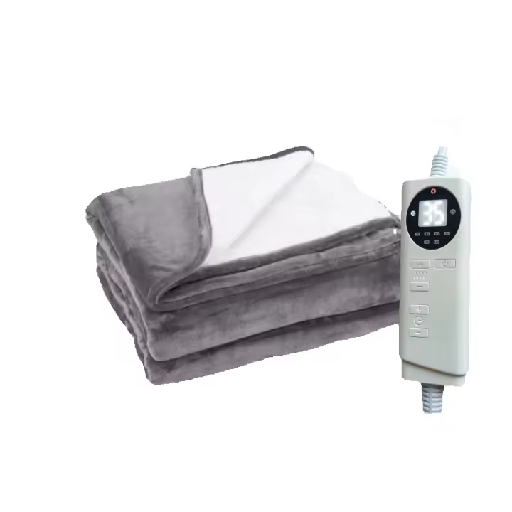 Manta Electrica-150x130 cm - 9 de Temperatura-1 a 9 Horas-Incluye controlador - 1