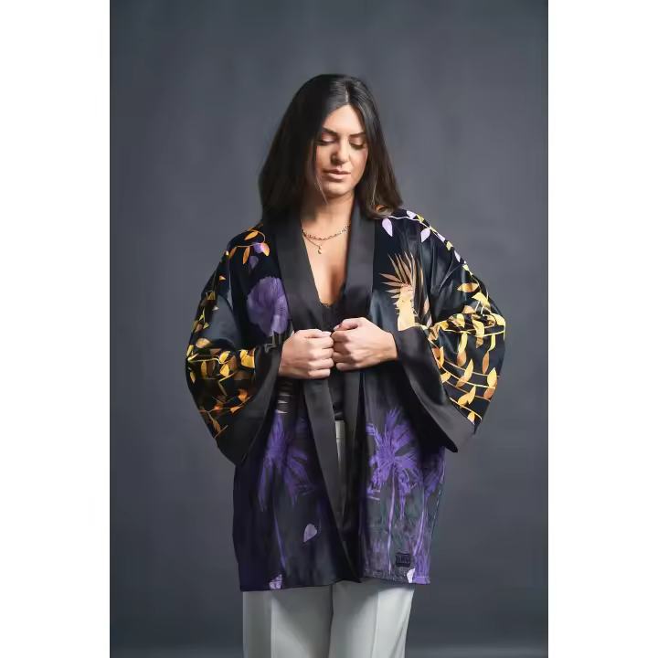 Anabel lee Chaquetas, cazadores y abrigos Marcas Mujer Ropa  Kimono - Anabel Lee - Velvet - 1