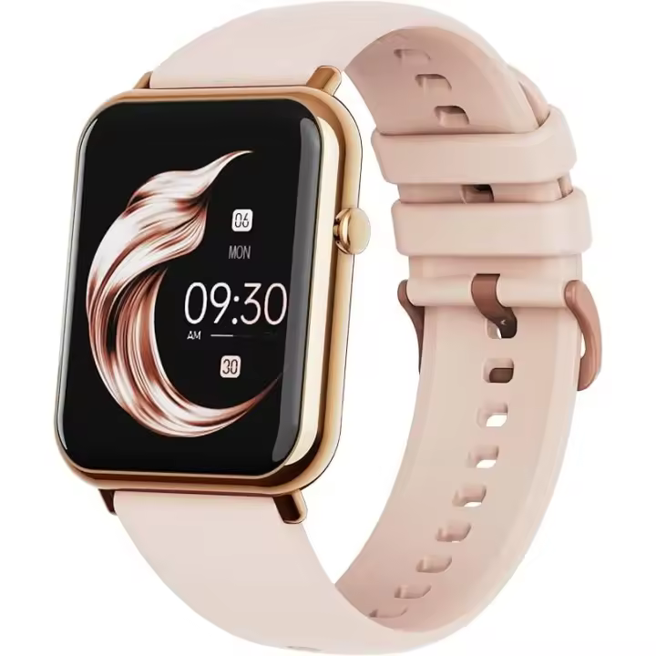 Smartwatches Reloj inteligente para mujer, 1,69 pulgadas, medición de frecuencia cardíaca, presión arterial, rastreador de actividad física, análisis del sueño - 1