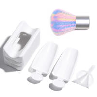 YIKOOLIN Set De Reciclaje De Polvo Para Uñas Con Cuchara Y Recipiente Portátil Kit De Pincel Para Polvo De Uñas Herramientas De Manicura - details 14